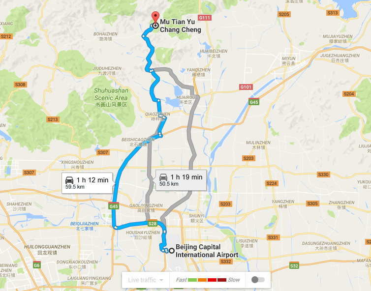 airport_to_mutianyu_great_wall_route_map