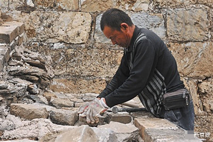 jiankou great wall restoring