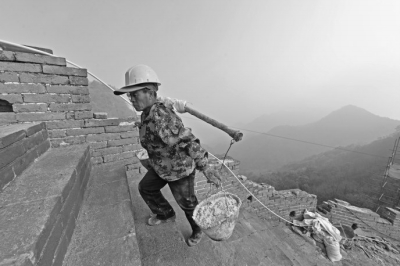 jiankou great wall restoring