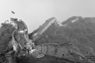 jiankou great wall restoring